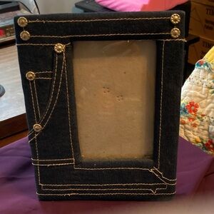 Denim Style Picture Frame